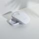 ikoo pocket white | щітка-детанглер для сумочки класична біла 002-001-001 фото 3