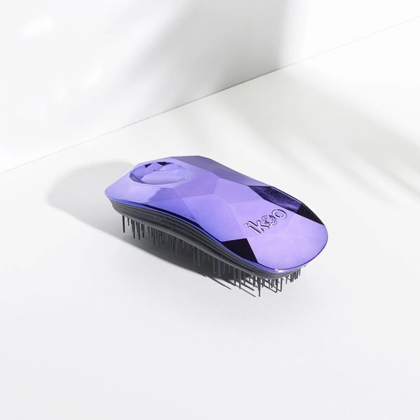 brush ikoo home black trophy wife purple | | щітка-детанглер для дбайливого розплутування волосся 001-020-002 фото