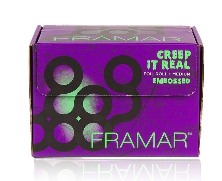 Creep It Real Embossed Roll Framar | Фольга в рулоні з тисненням "Страшенно гарно" (98м х 12,5см). Лімітована колекція 12028 фото
