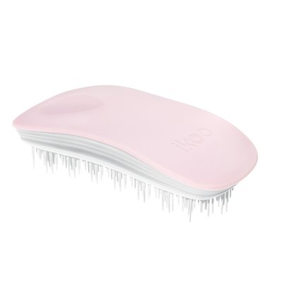 brush ikoo home cotton candy white | щітка-детанглер для дбайливого розплутування волосся "Солодка вата" 001-008-001 фото