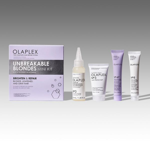 Olaplex Unbreakable Blondes Mini Kit | Набір Мініатюр Для Блонду «Яскравість Кольору Та Відновлення». 20146047 фото