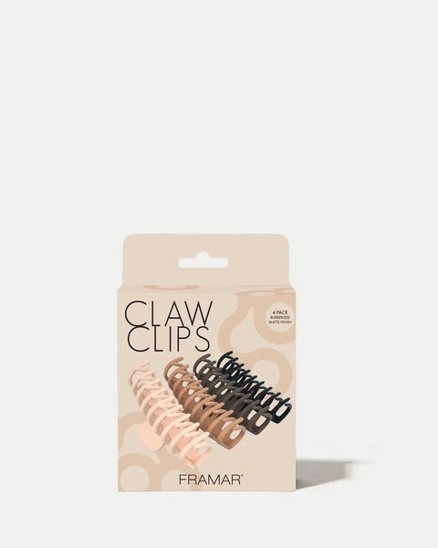 Claw Clips - Neutral | Затискачі для волосся у нюдових кольорах, 4 шт. 91042 фото