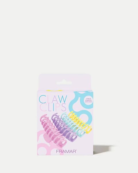 Claw Clips Pastel | Затискачі для волосся у пастельних кольорах, 4 шт. 91043 фото